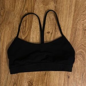 Lululemon Flow Y Bra Black size 6